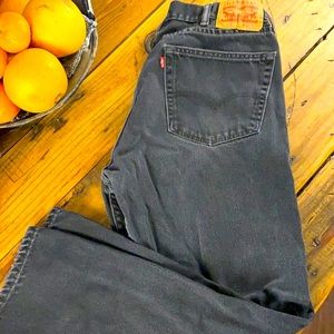 Levi’s 505 Classic Black Jeans W36 L 30